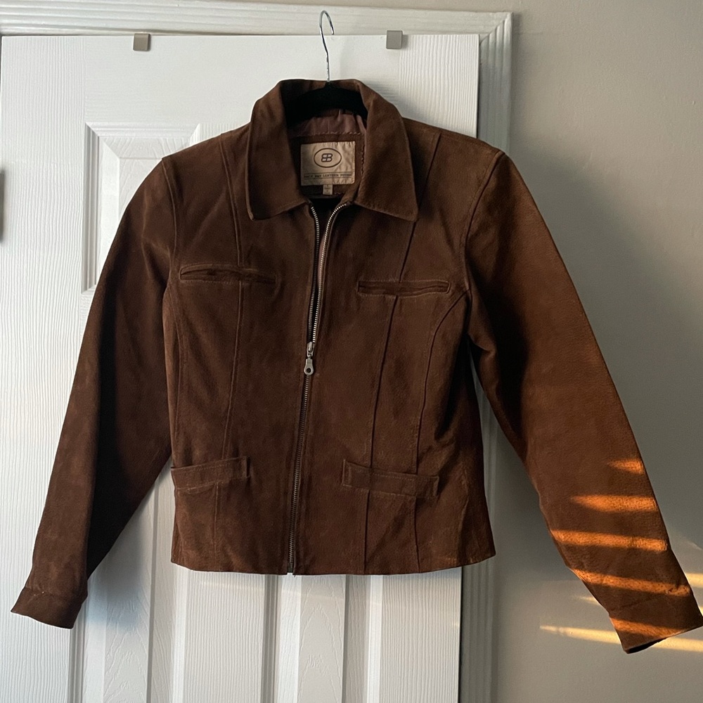 Back Bay Leather Jacket - Small